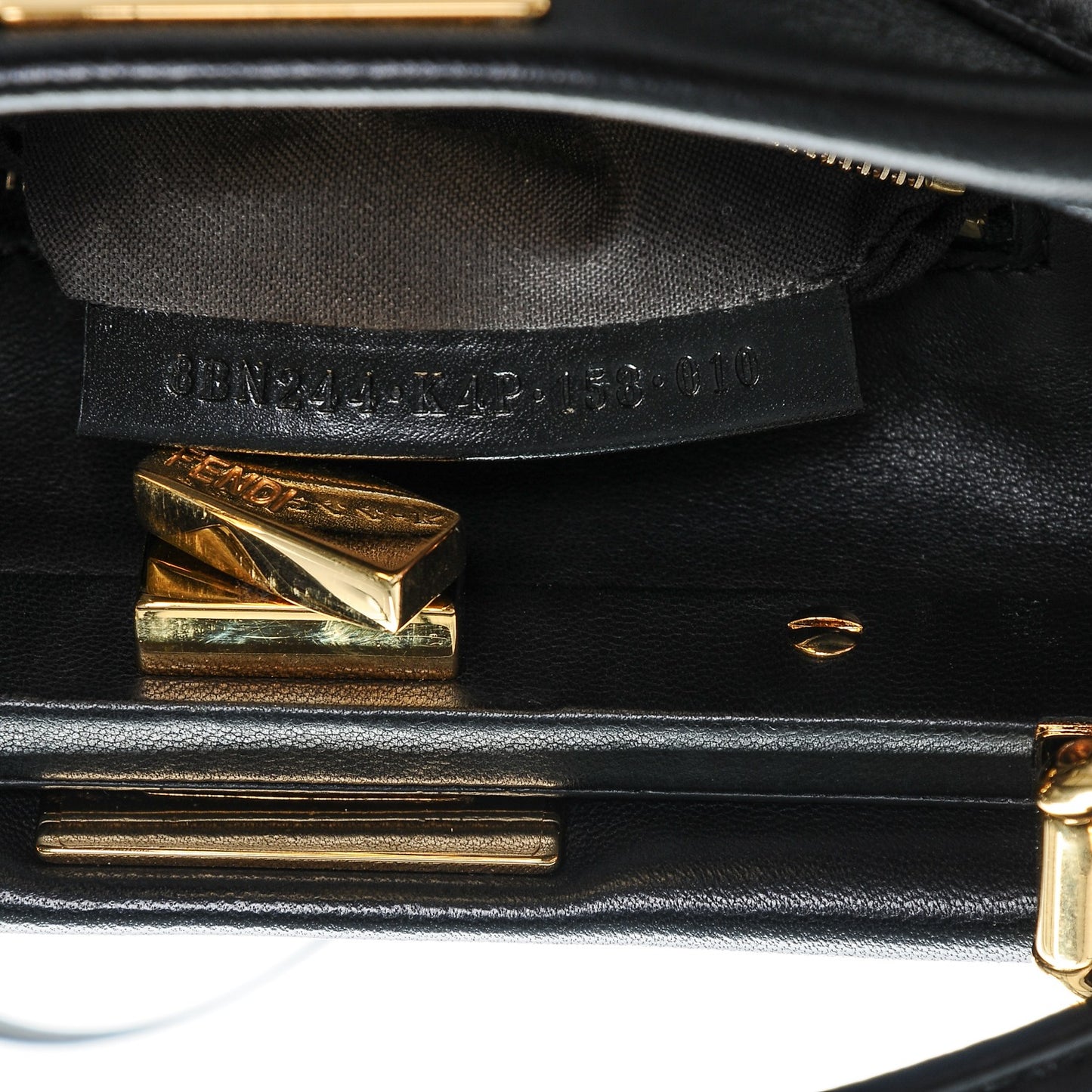 Nappa Mini Peekaboo Iconic Satchel Black