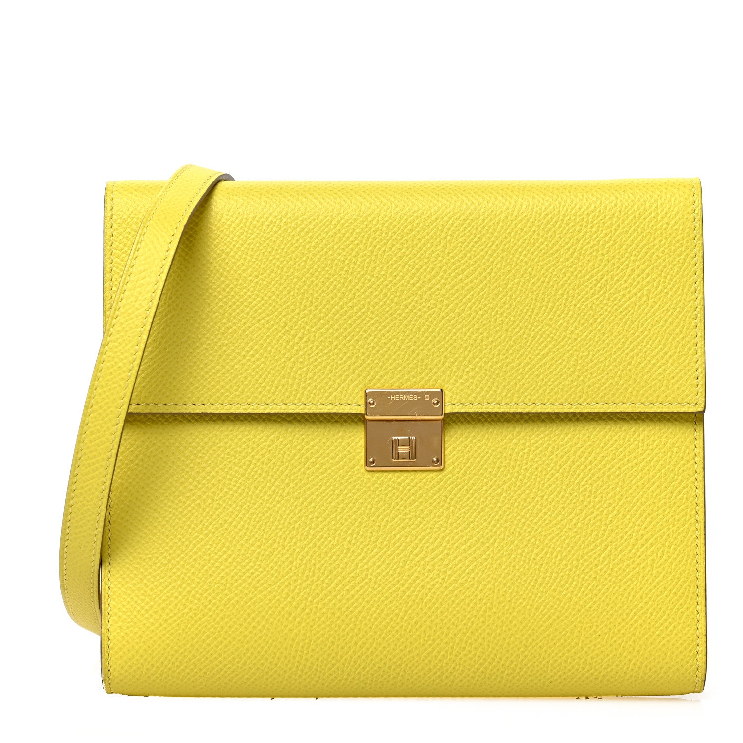 Hermes Epsom Clic 16 Wallet Lime 1 of 7