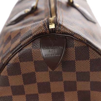 Louis Vuitton Damier Ebene Speedy 35 5 of 13