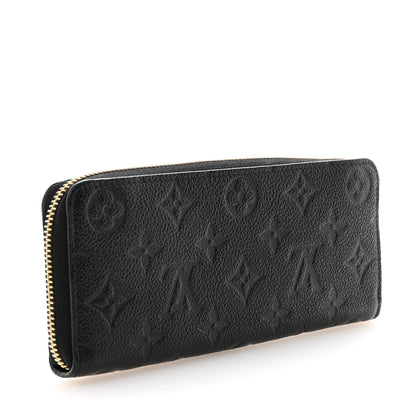 Louis Vuitton Empreinte Clemence Wallet Black 3 of 6