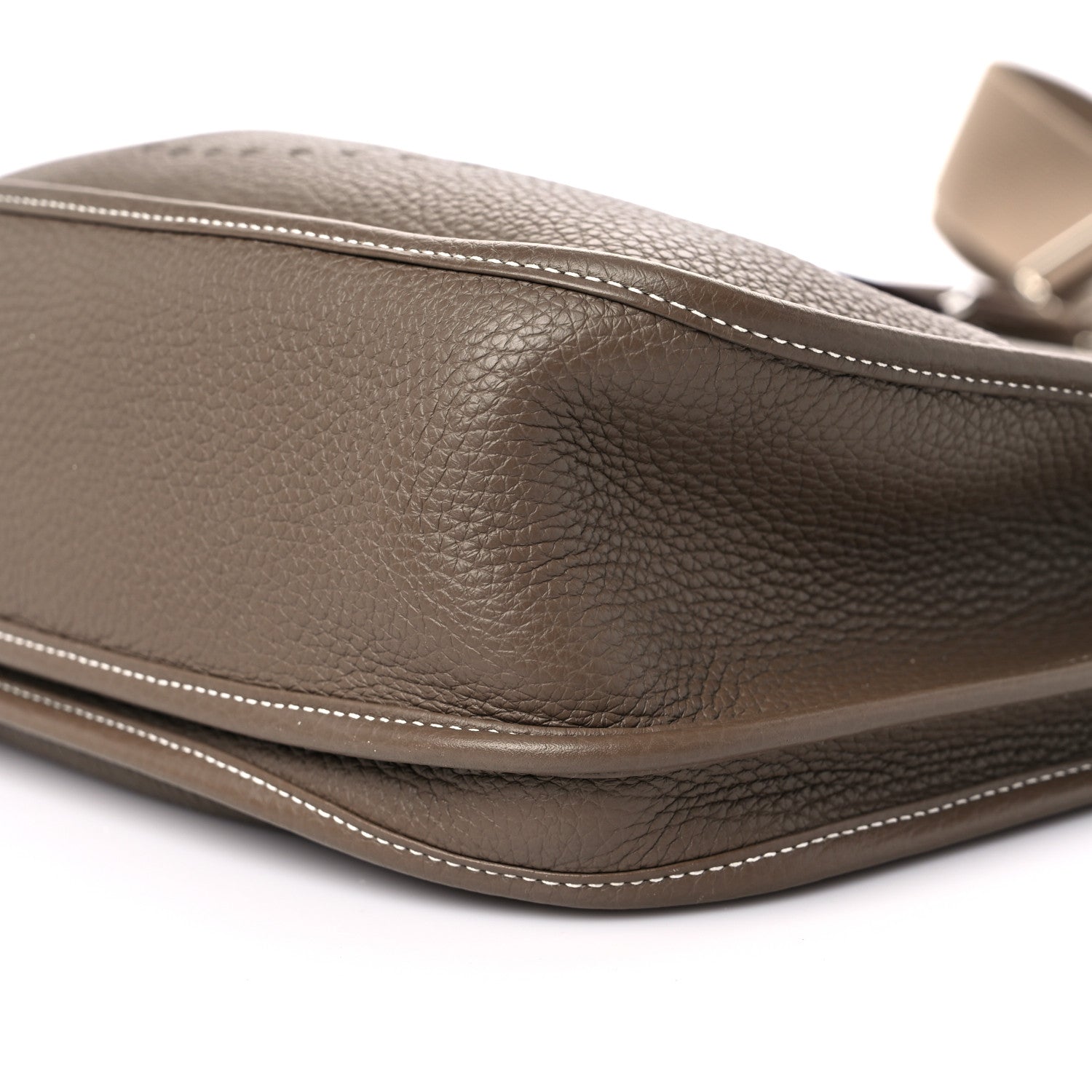Hermes Taurillon Clemence Evelyne III GM Etoupe 9 of 10