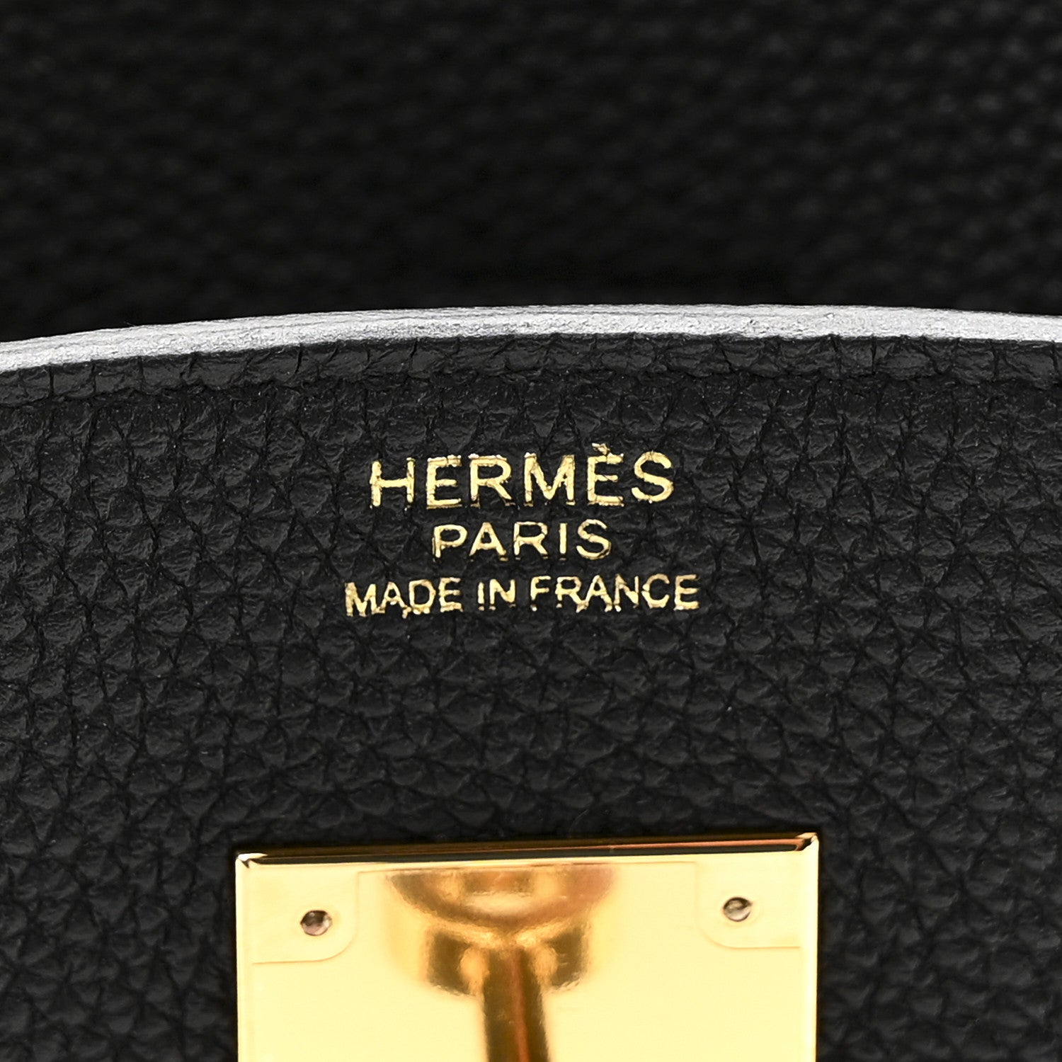 Hermes Togo Birkin 30 Black 6 of 11