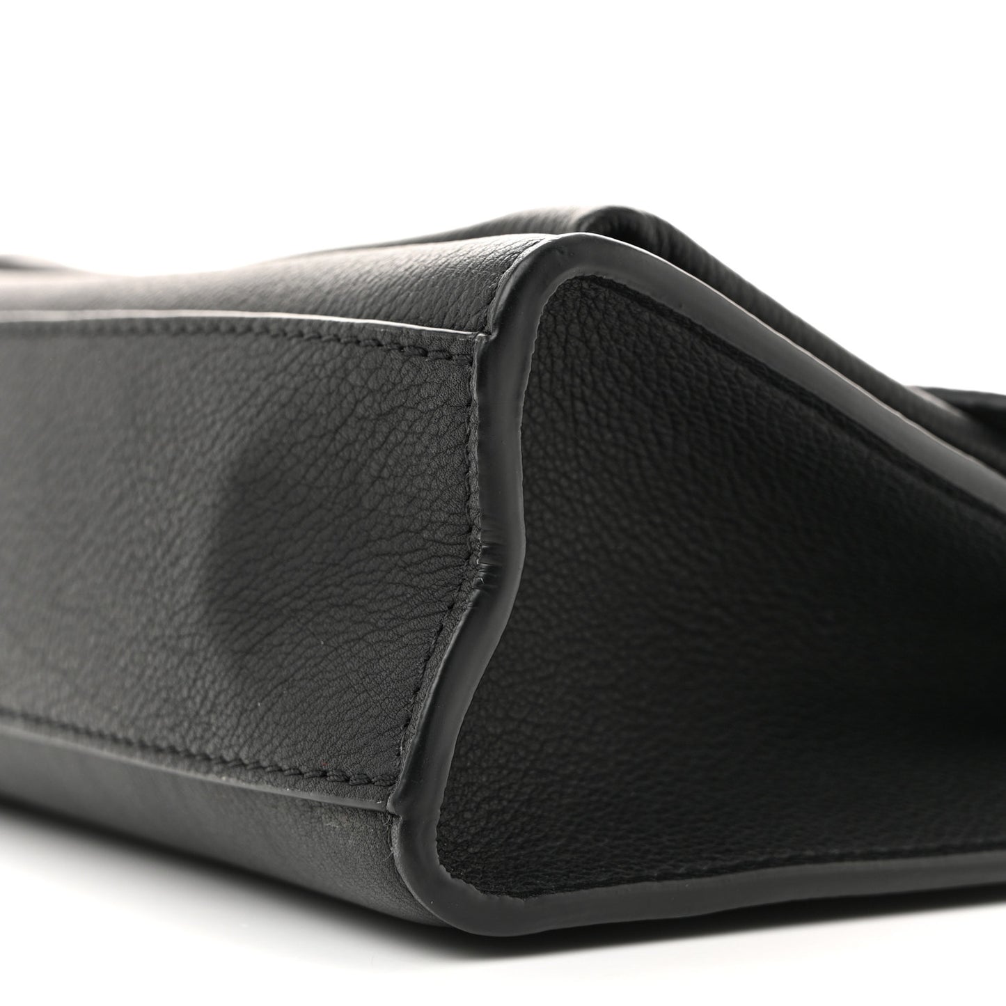 Soft Calfskin Mylockme Chain Bag BB Black