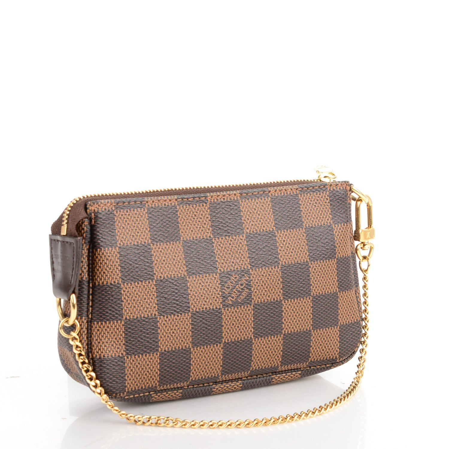 Louis Vuitton Damier Ebene Mini Pochette Accessories 3 of 7