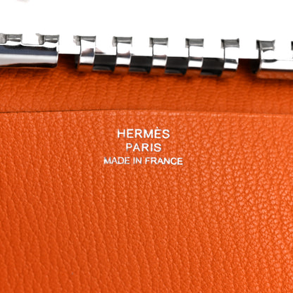 Hermes Chevre Mysore Vision II Agenda Cover Orange 6 of 9