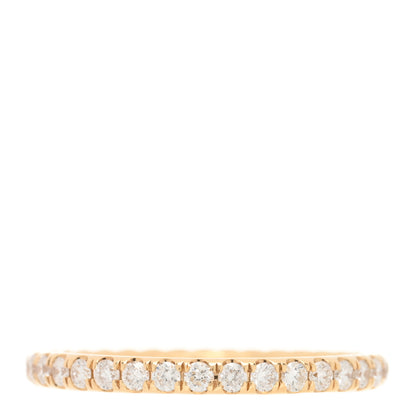 David Yurman 18K Yellow Gold Diamond 1.8mm Eden Partway Wedding Band Ring 54 7 1 of 4