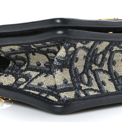 Christian Dior Oblique Nano 30 Montaigne Pouch Blue 7 of 8