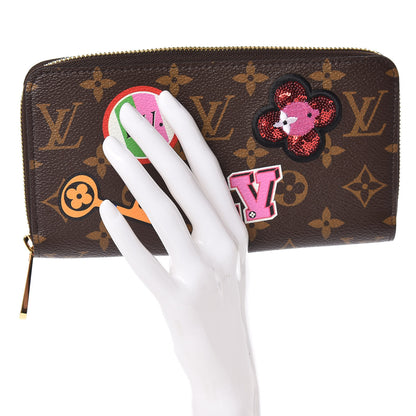 Louis Vuitton Monogram Travel Stickers Zippy Wallet 2 of 8