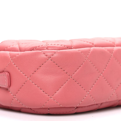 Chanel Lambskin Quilted Small Timeless Camera Case Pink 9 of 10
