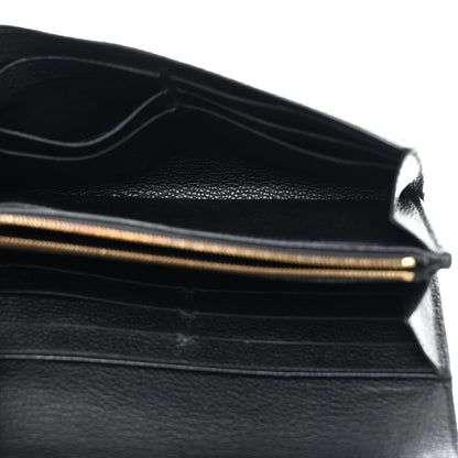 Louis Vuitton Empreinte Sarah Wallet NM Black 5 of 9