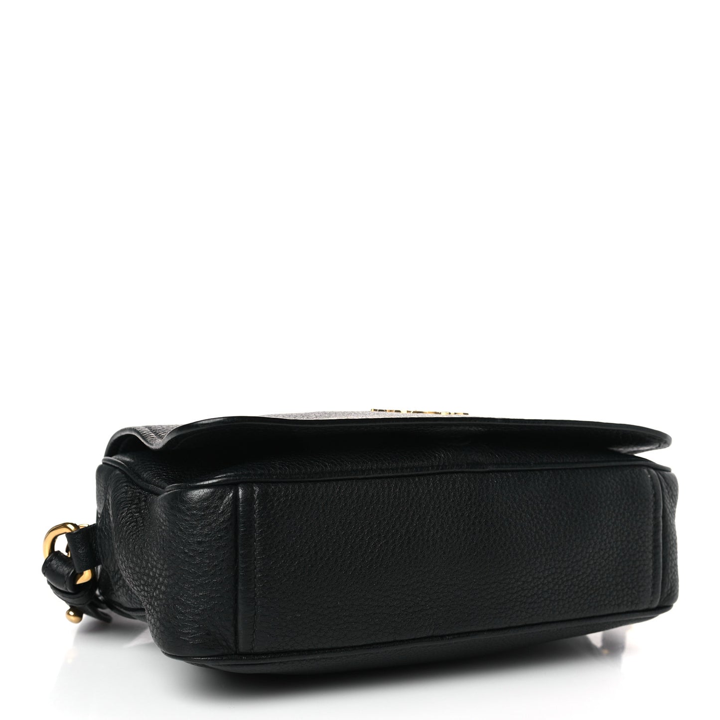 Vitello Phenix Crossbody Bag Black