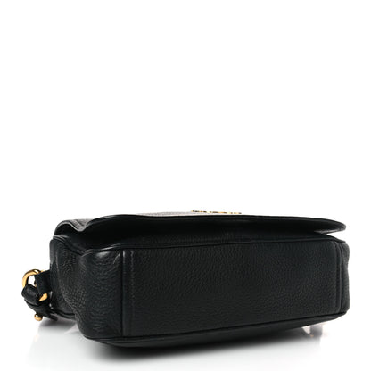 Prada Vitello Phenix Crossbody Bag Black 4 of 8