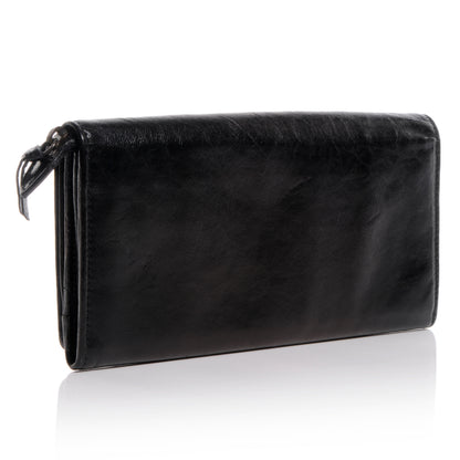 Balenciaga Chevre Money Wallet Black 3 of 8