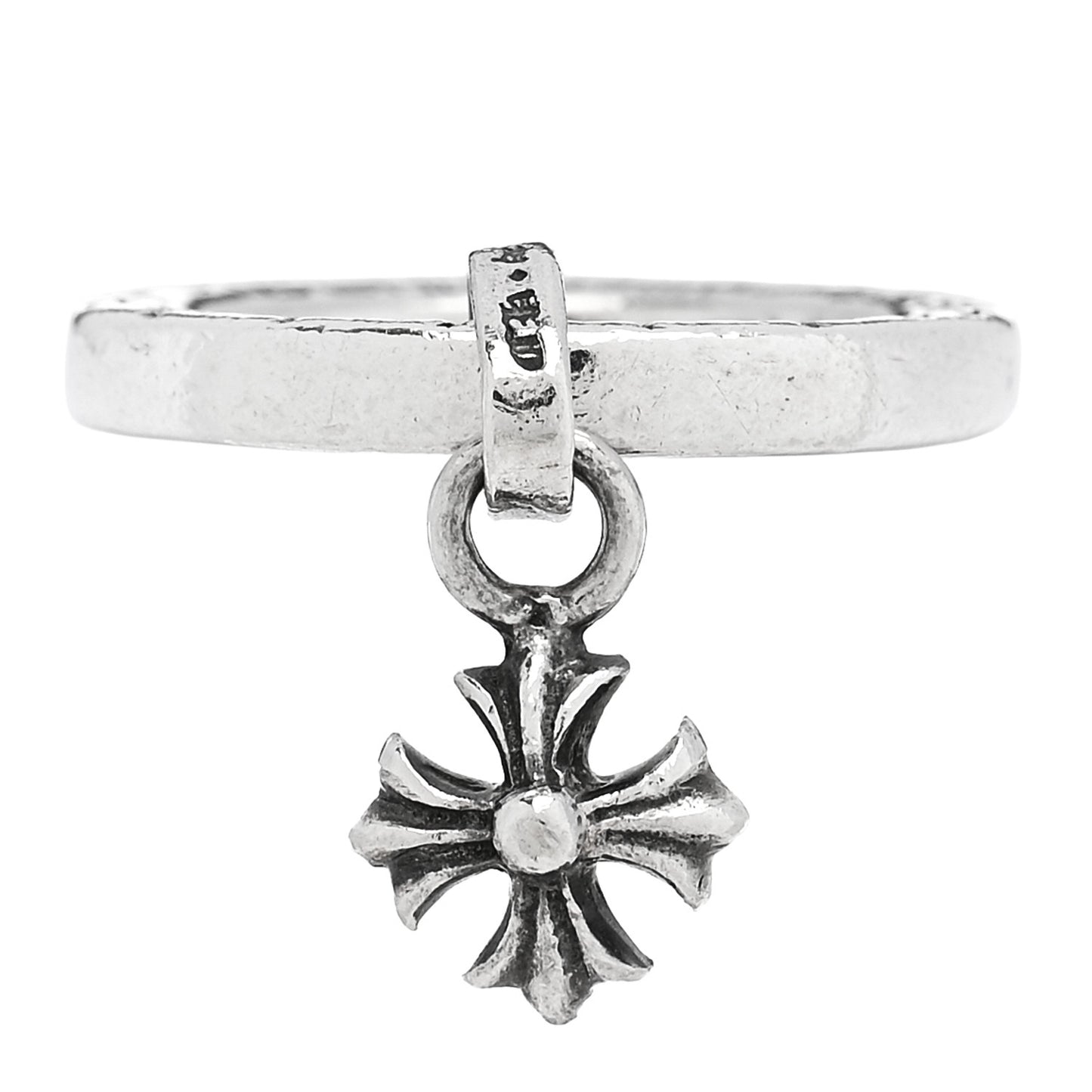 Sterling Silver Cross Celtic Charm Ring 51 5.75