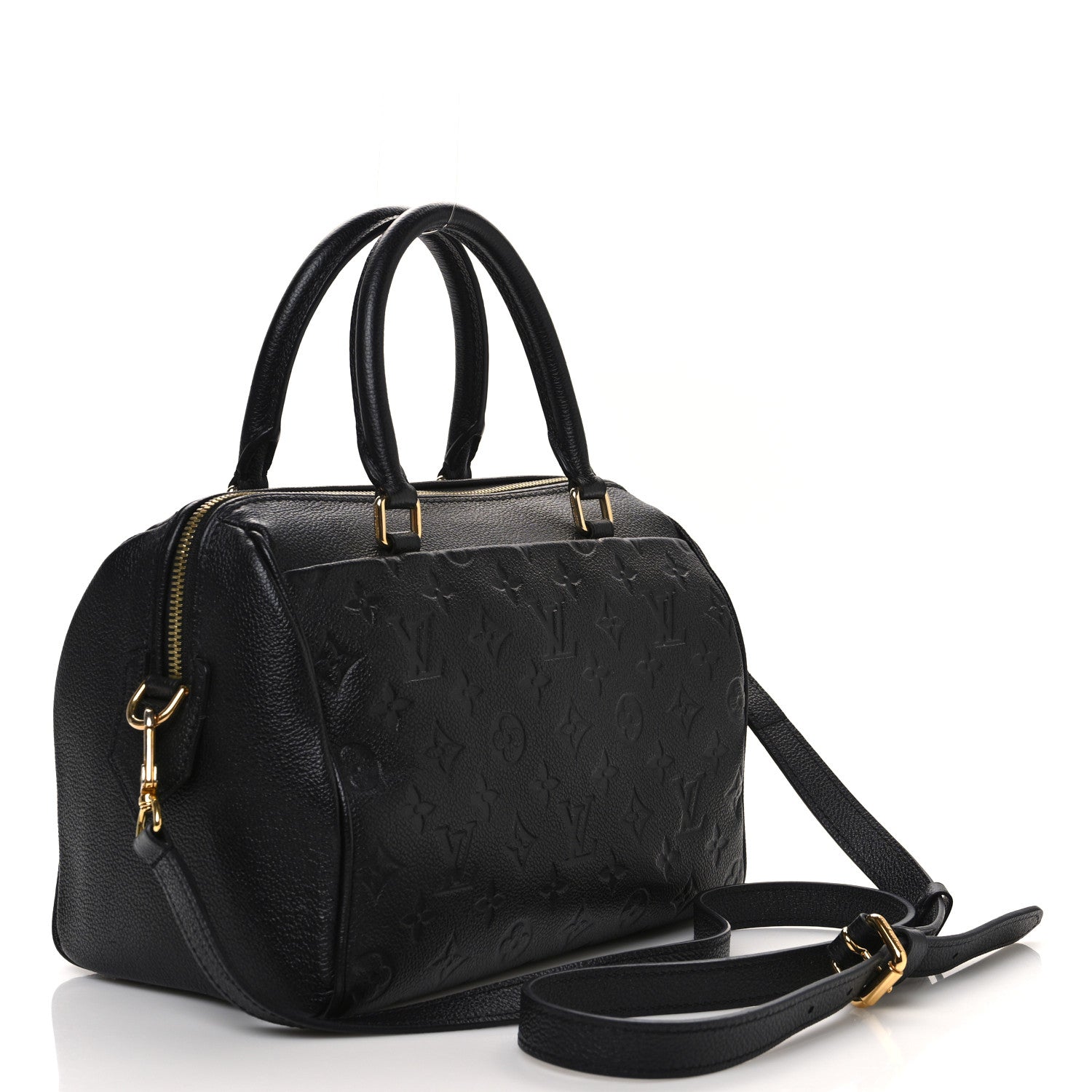 Louis Vuitton Empreinte Speedy Bandouliere 25 NM Black 3 of 9
