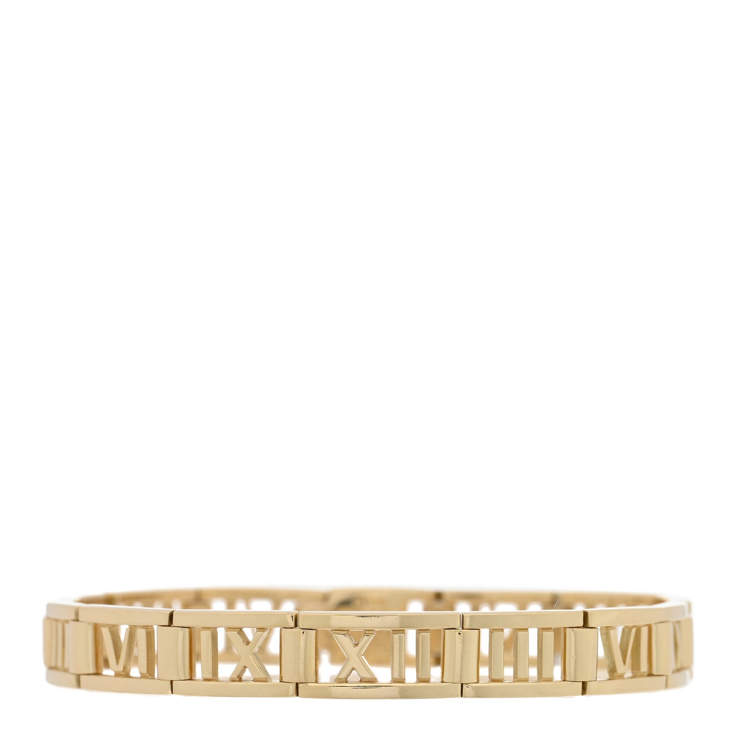 18K Yellow Gold Atlas Link Chain Bracelet