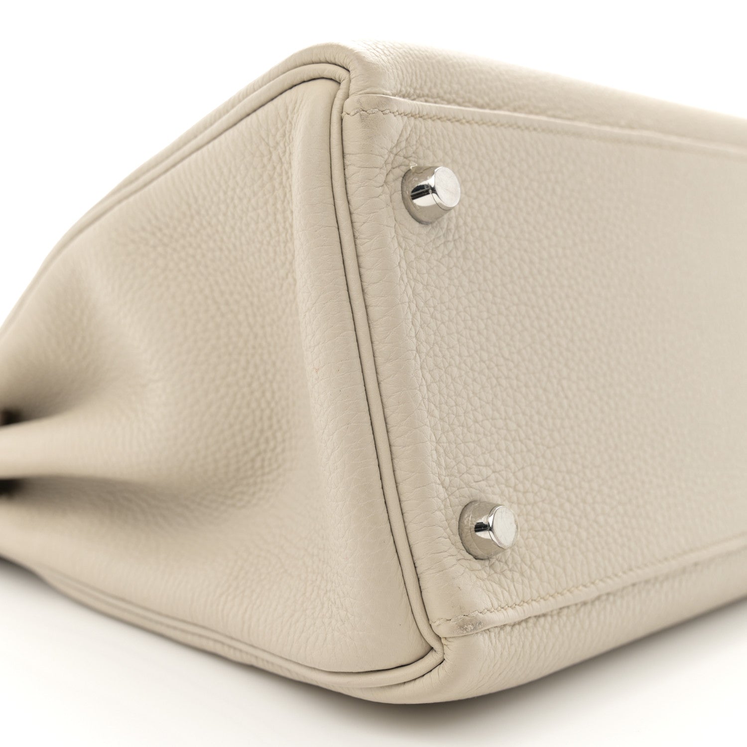 Hermes Togo Matte Alligator Kelly Retourne Touch 28 Beton 9 of 13