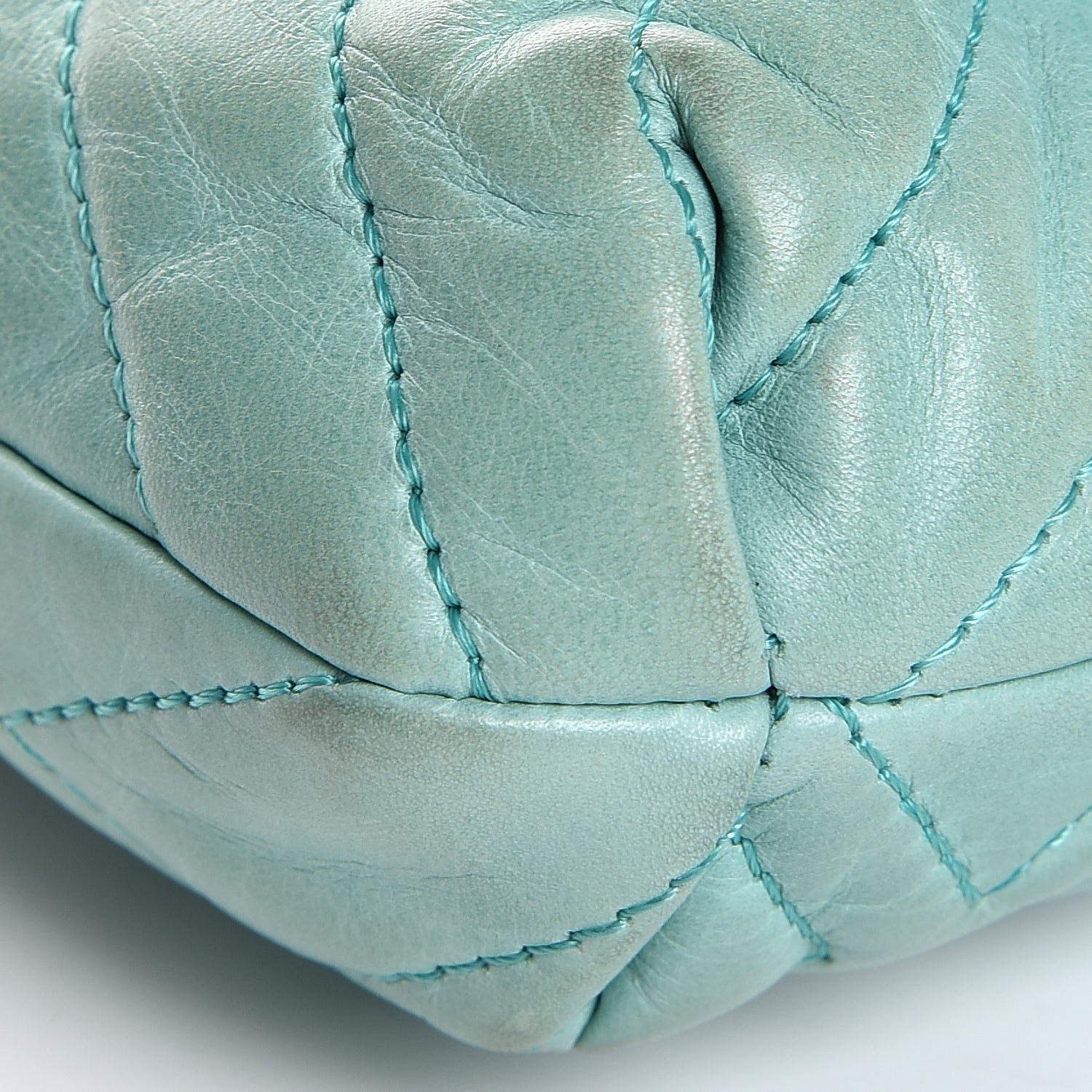 Lanvin Calfskin Quilted Mini Happy Pop Crossbody Vert Clair 10 of 11