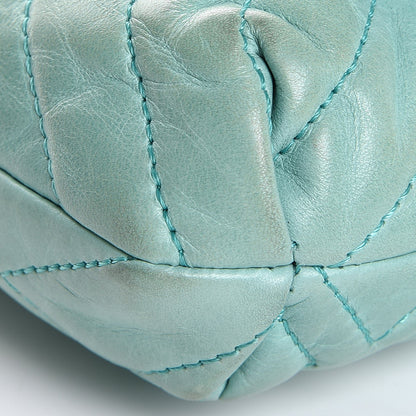 Lanvin Calfskin Quilted Mini Happy Pop Crossbody Vert Clair 10 of 11