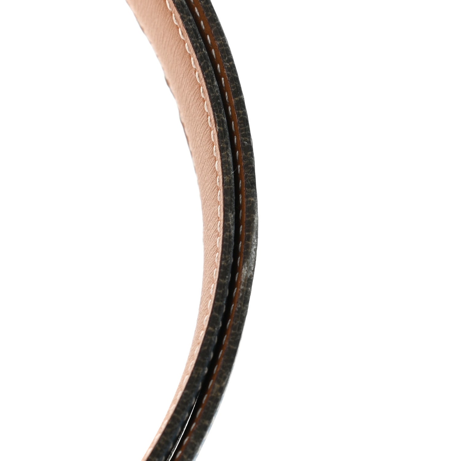 Hermes Chamonix 24mm Belt Strap 80 Blue Jean Natural 10 of 11