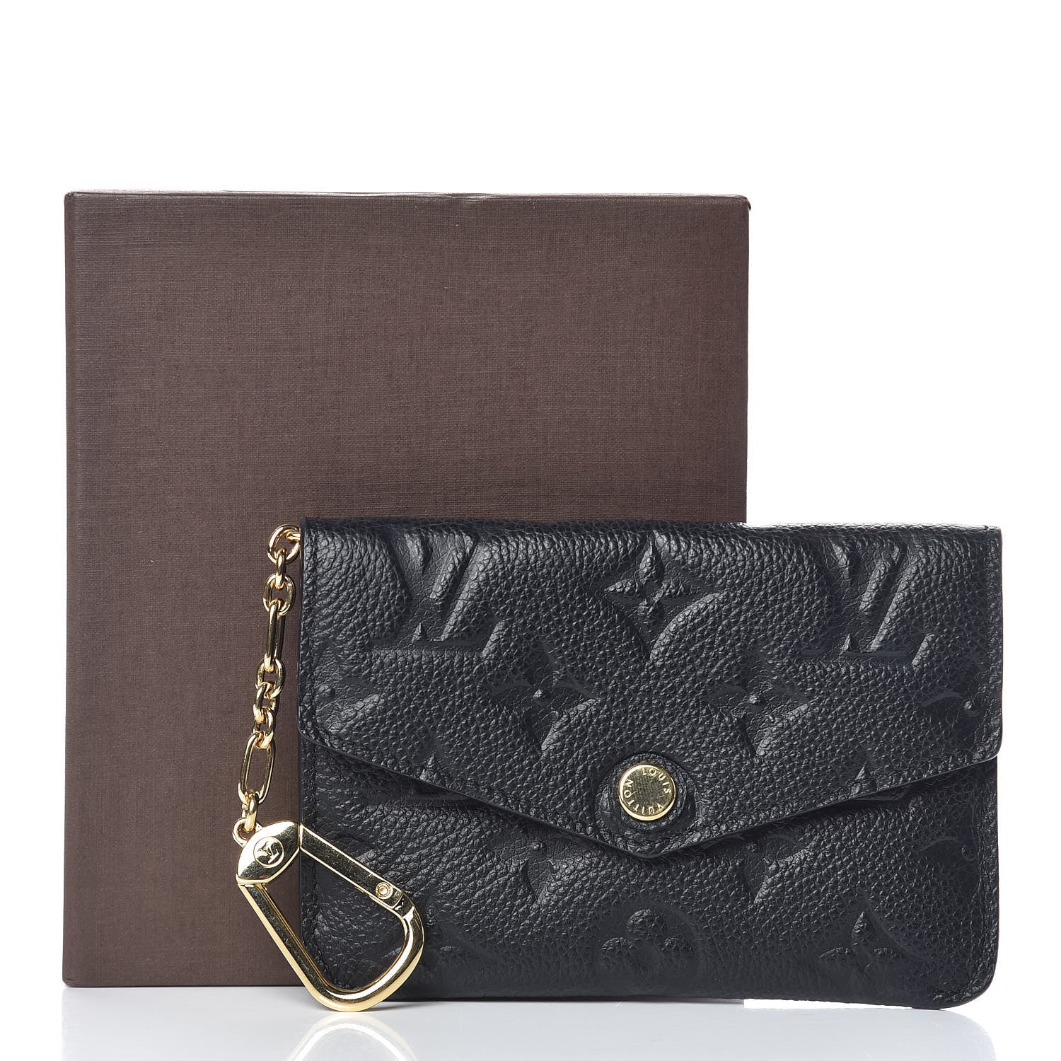 Louis Vuitton Empreinte Key Pouch Black 7 of 7