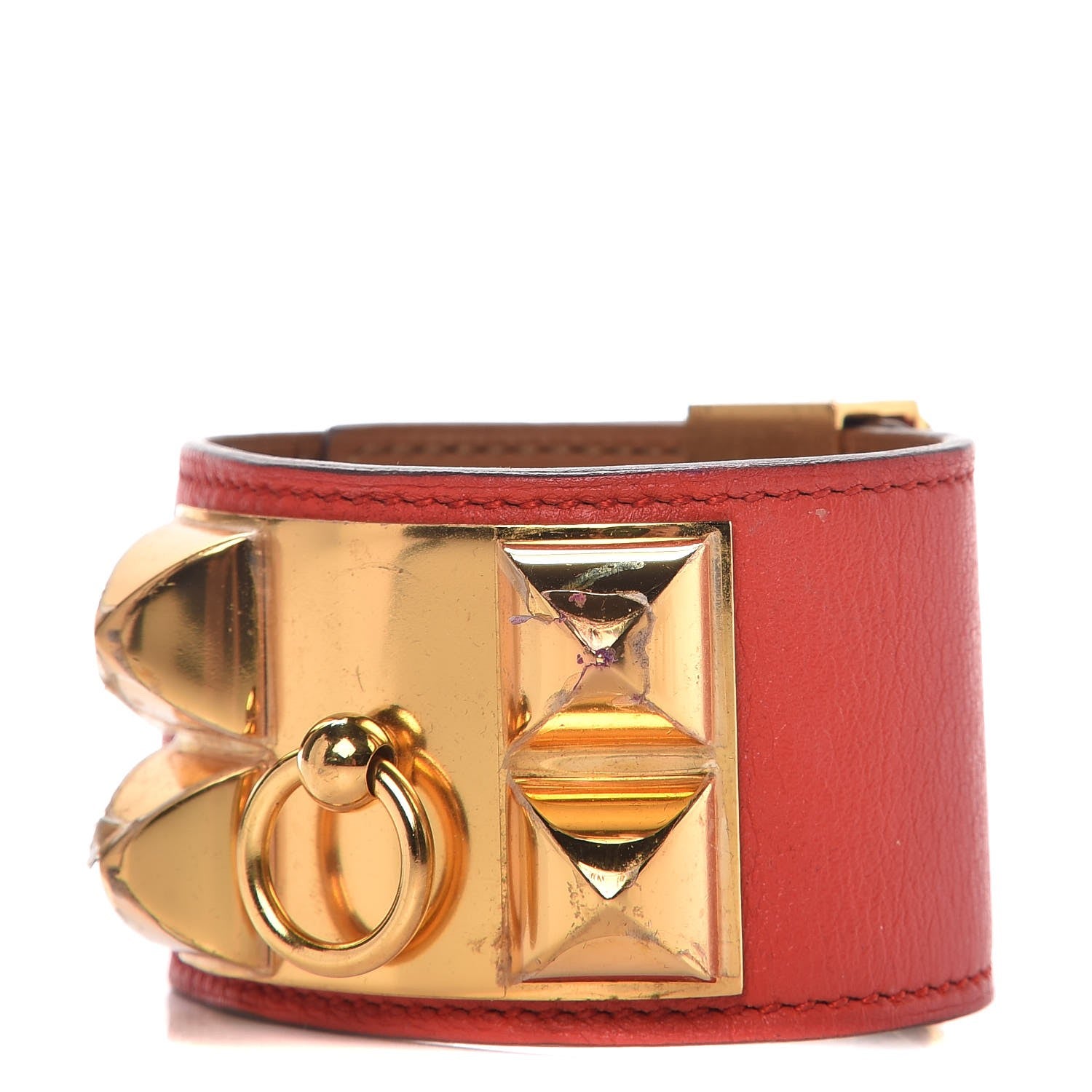 Hermes Swift Collier De Chien CDC Bracelet S Capucine 1 of 8