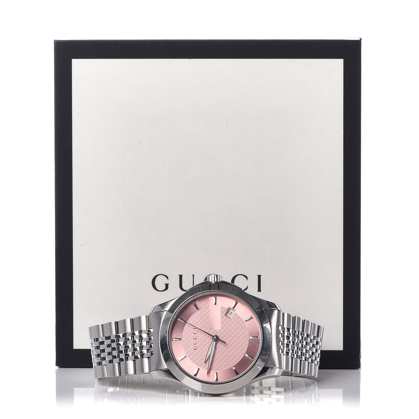 Stainless Steel 38mm G-Timeless Quartz Watch Pink