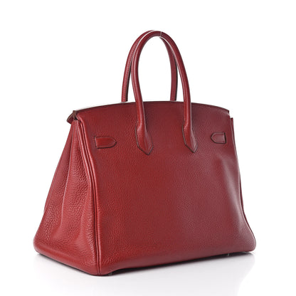 Hermes Togo Birkin 35 Rouge Garance 3 of 32