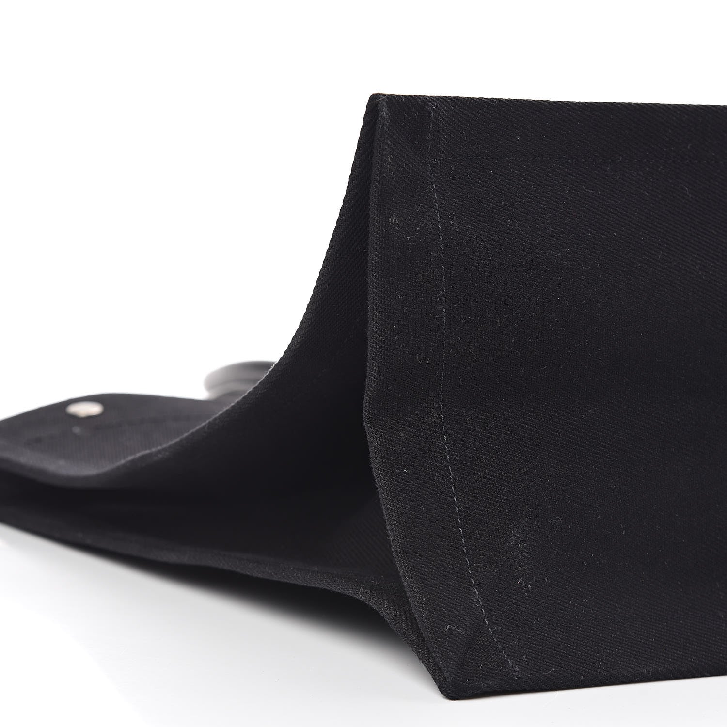 Saint Laurent Linen Calfskin Rive Gauche Tote Black 5 of 13