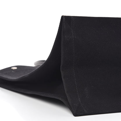 Saint Laurent Linen Calfskin Rive Gauche Tote Black 5 of 13
