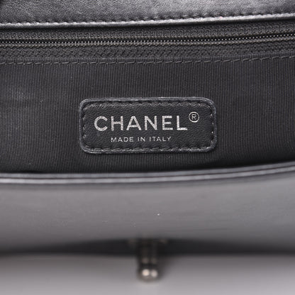 Chanel Calfskin Quilted New Medium Boy Flap Black 5 of 19