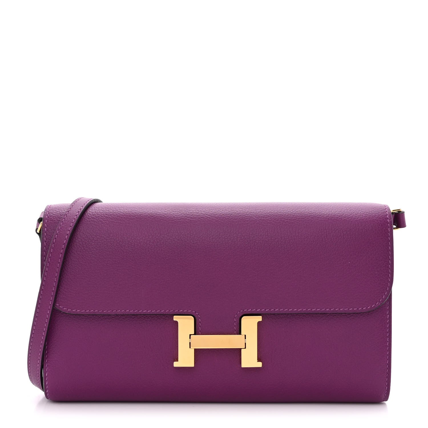 Hermes Evercolor Constance Wallet To Go Anemone 1 of 10