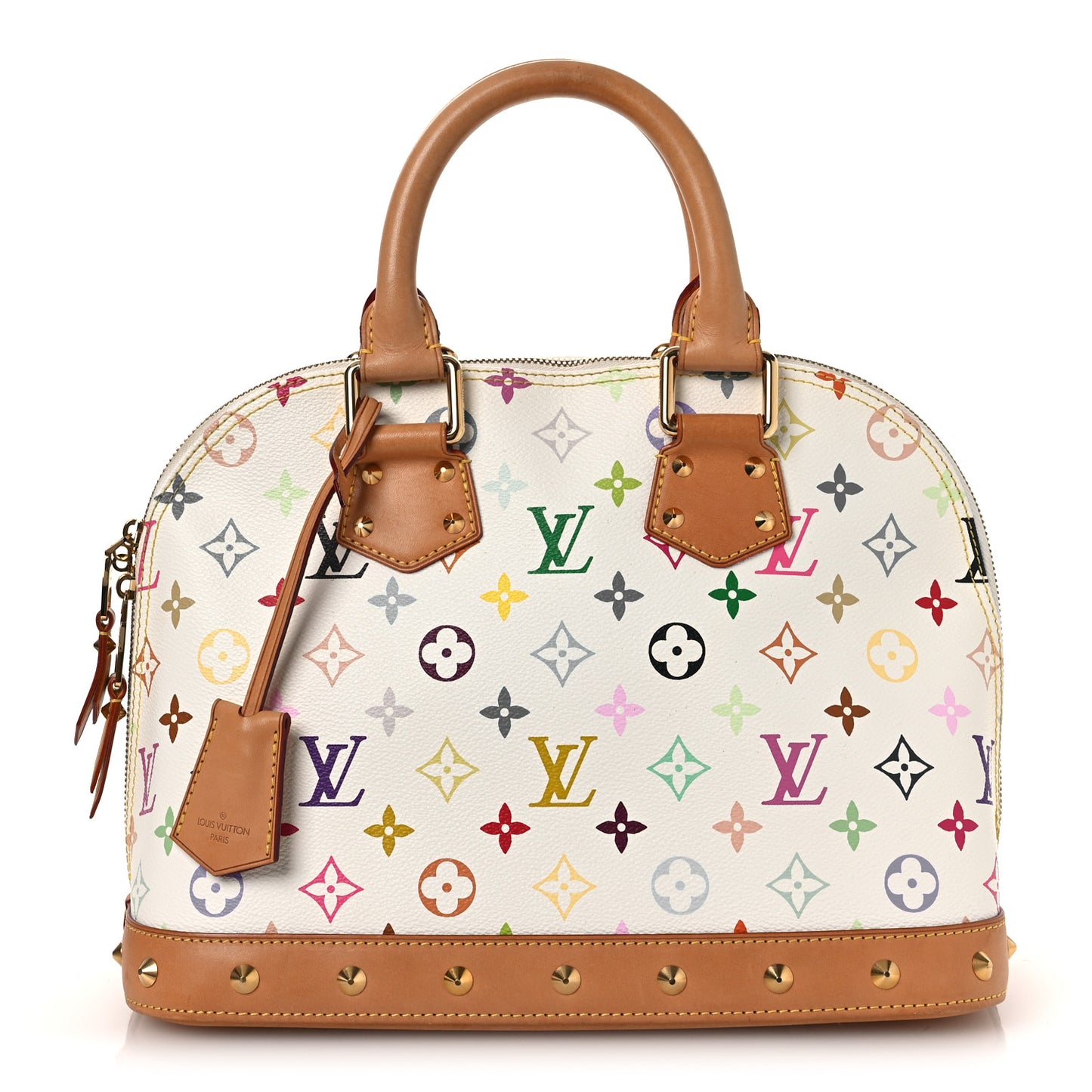 Monogram Multicolor Alma PM White