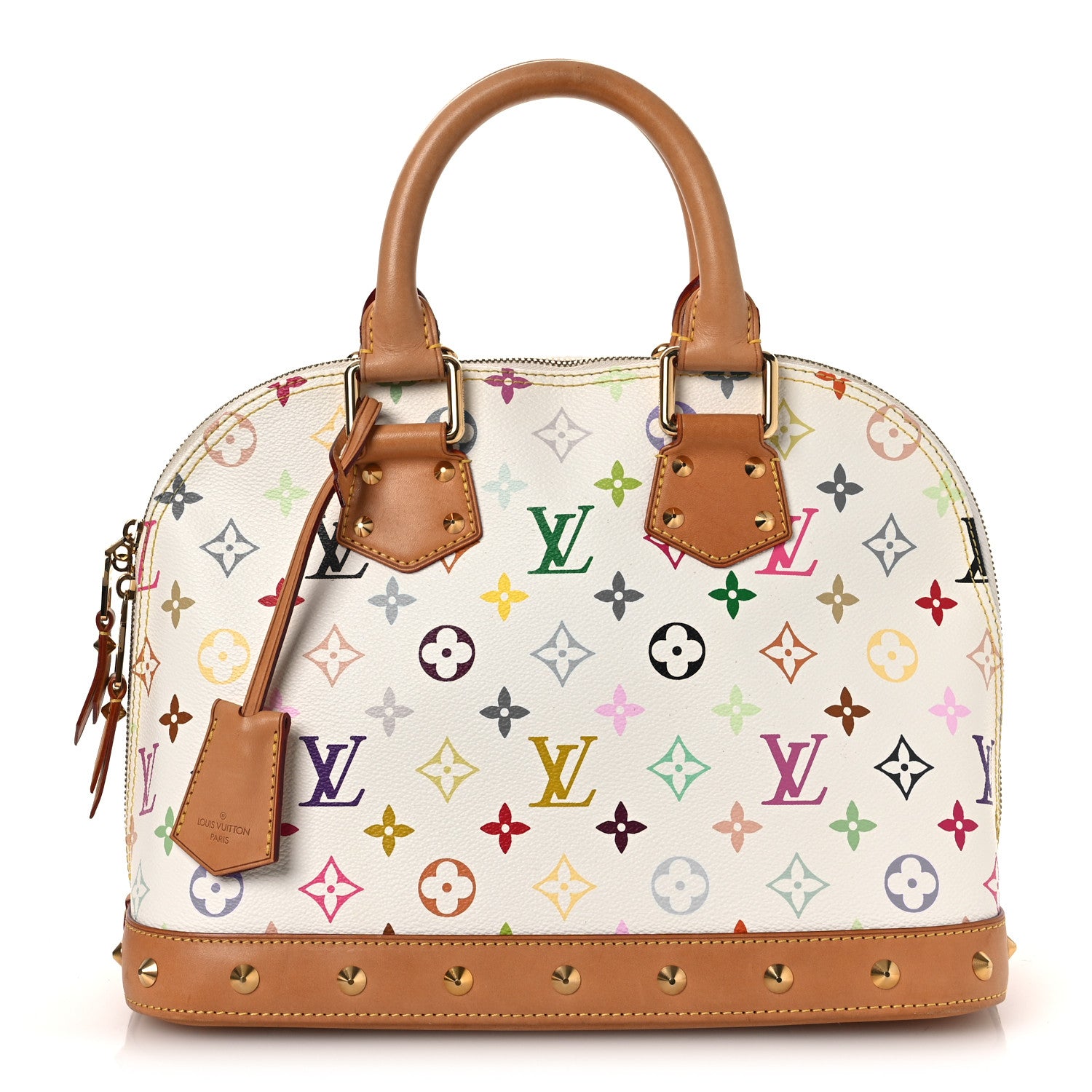Louis Vuitton Monogram Multicolor Alma PM White 1 of 13
