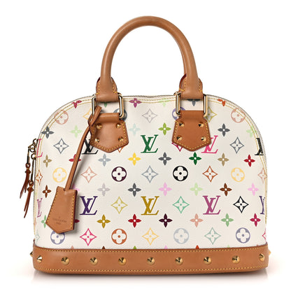 Louis Vuitton Monogram Multicolor Alma PM White 1 of 13