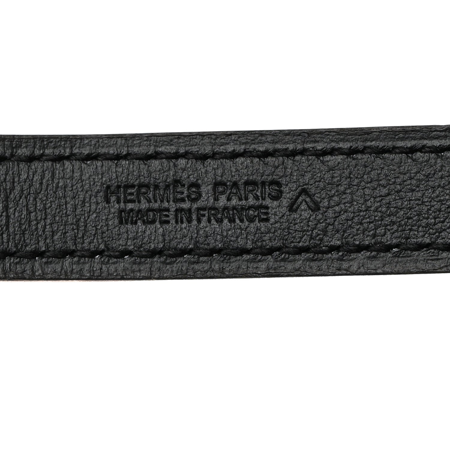 Hermes Box Calfskin Lizard Pop H Trio 15 Belt 75 30 Black 8 of 9