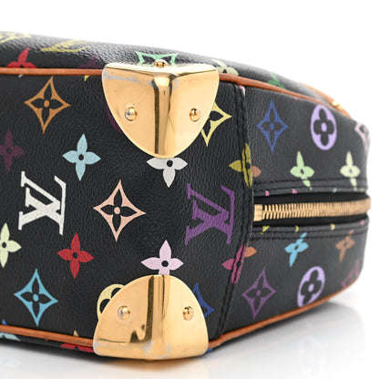 Louis Vuitton Monogram Multicolor Trouville Black 10 of 11