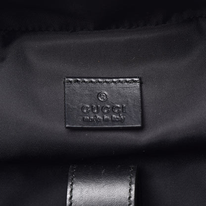 Gucci GG Supreme Monogram Web Dome Backpack Black 6 of 8