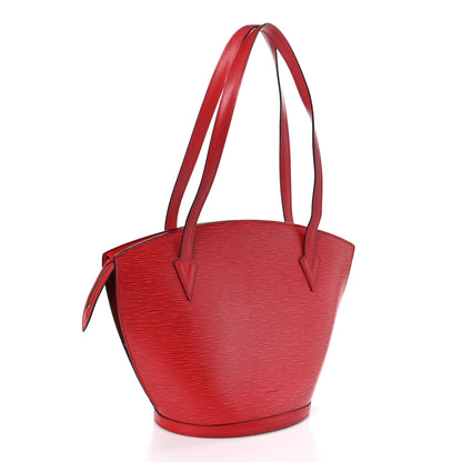 Louis Vuitton Epi Saint Jacques GM Castillan Red 3 of 14