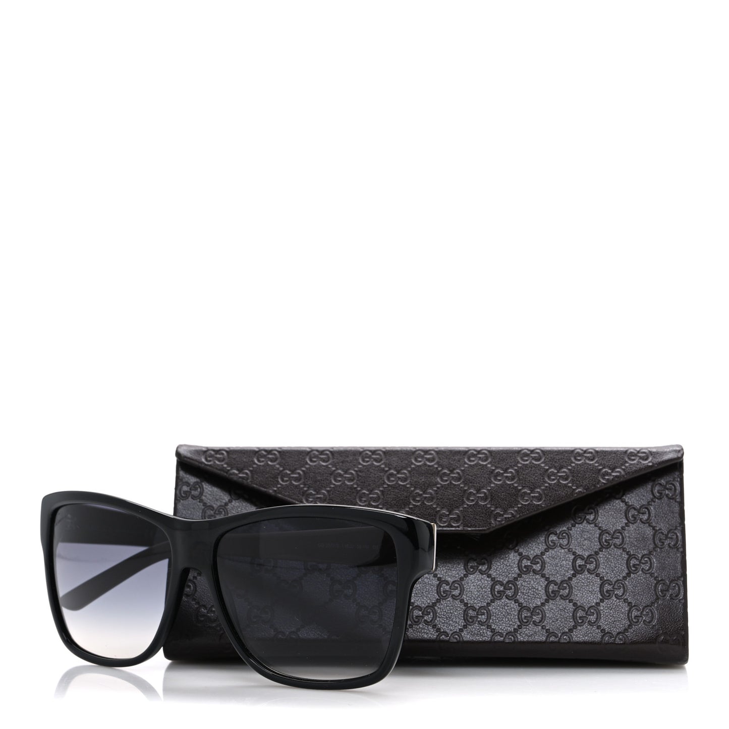 Acetate Square Ombre GG Sunglasses GG3579S Black