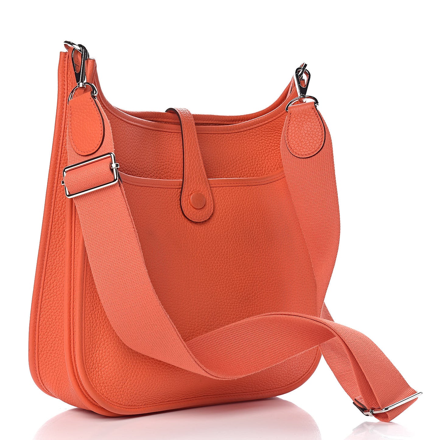 Taurillon Clemence Evelyne III PM Orange Poppy