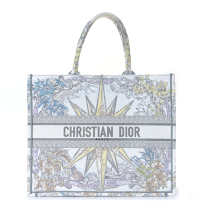 Christian Dior Canvas Embroidered Large Rêve d'Infini Book Tote Multicolor 1 of 10