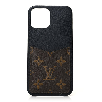 Louis Vuitton Monogram iPhone 12 Pro Max Bumper Black 1 of 12