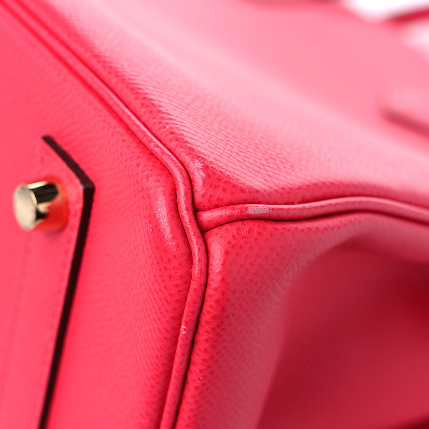 Epsom Birkin 35 Rose Extreme