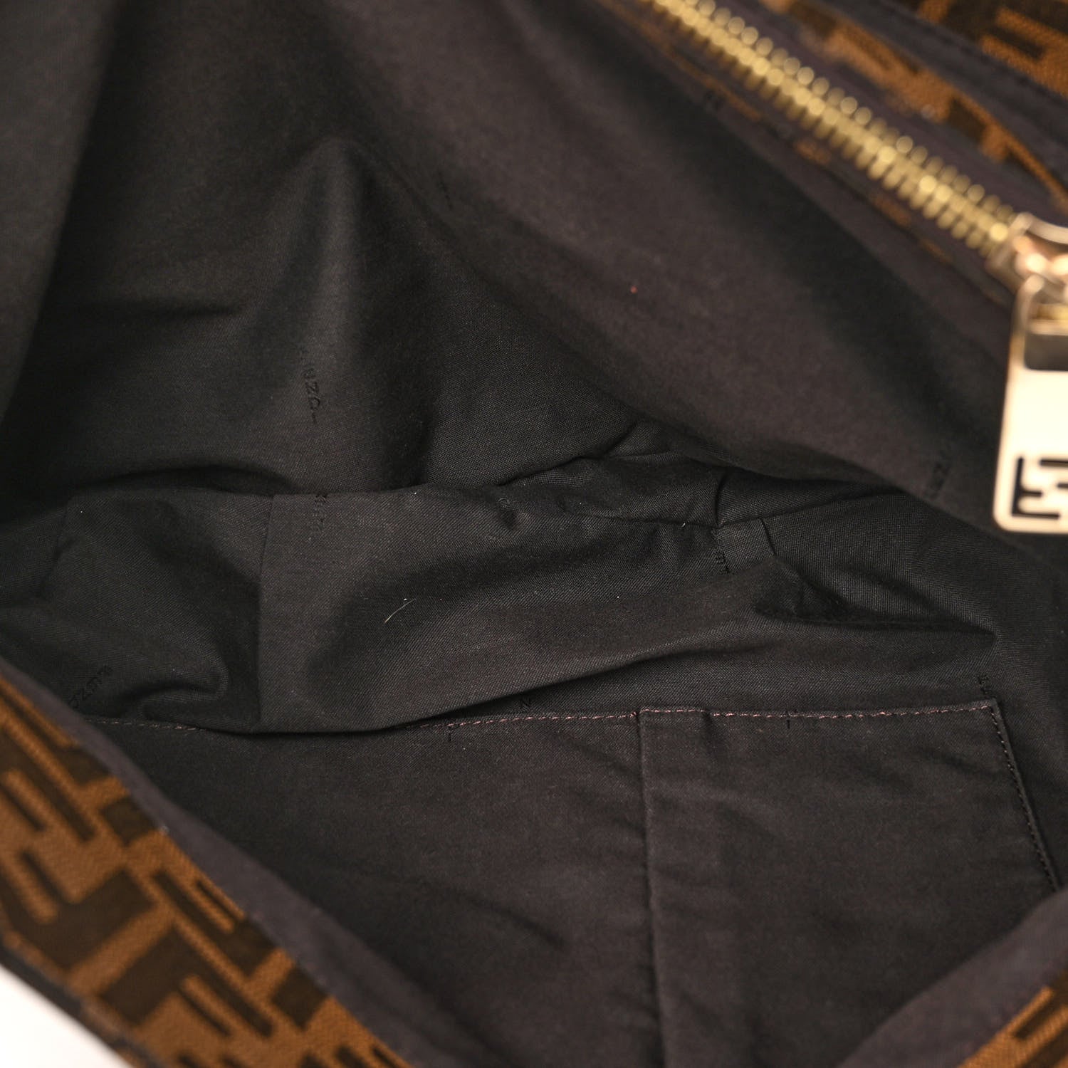 Fendi Zucca Mia Tote Tobacco 6 of 10