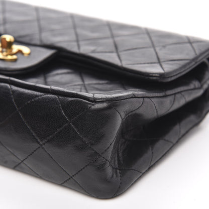 Chanel Lambskin Quilted Small Double Flap Black 10 of 17