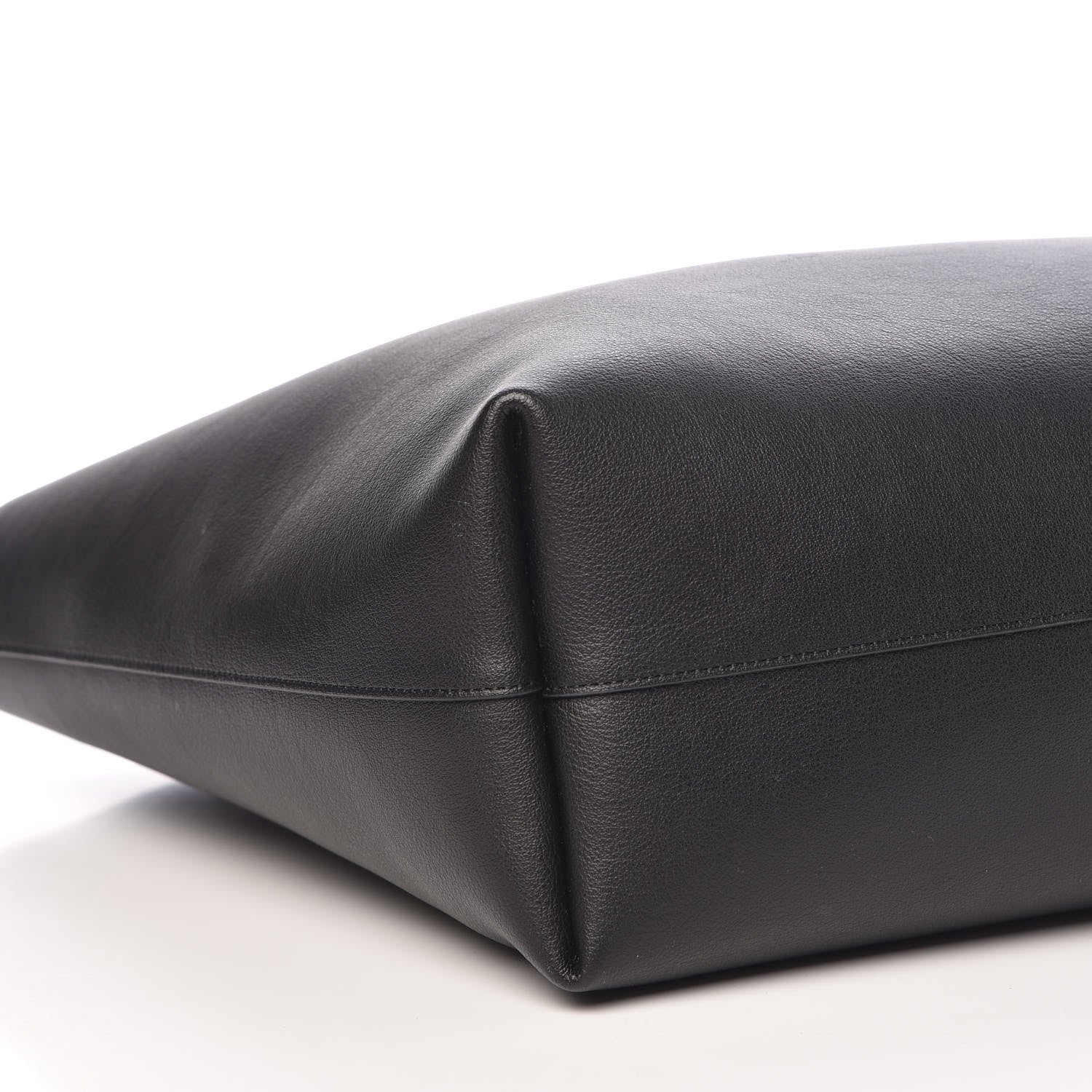 Saint Laurent Calfskin Large Shopping Tote Black 6 of 11