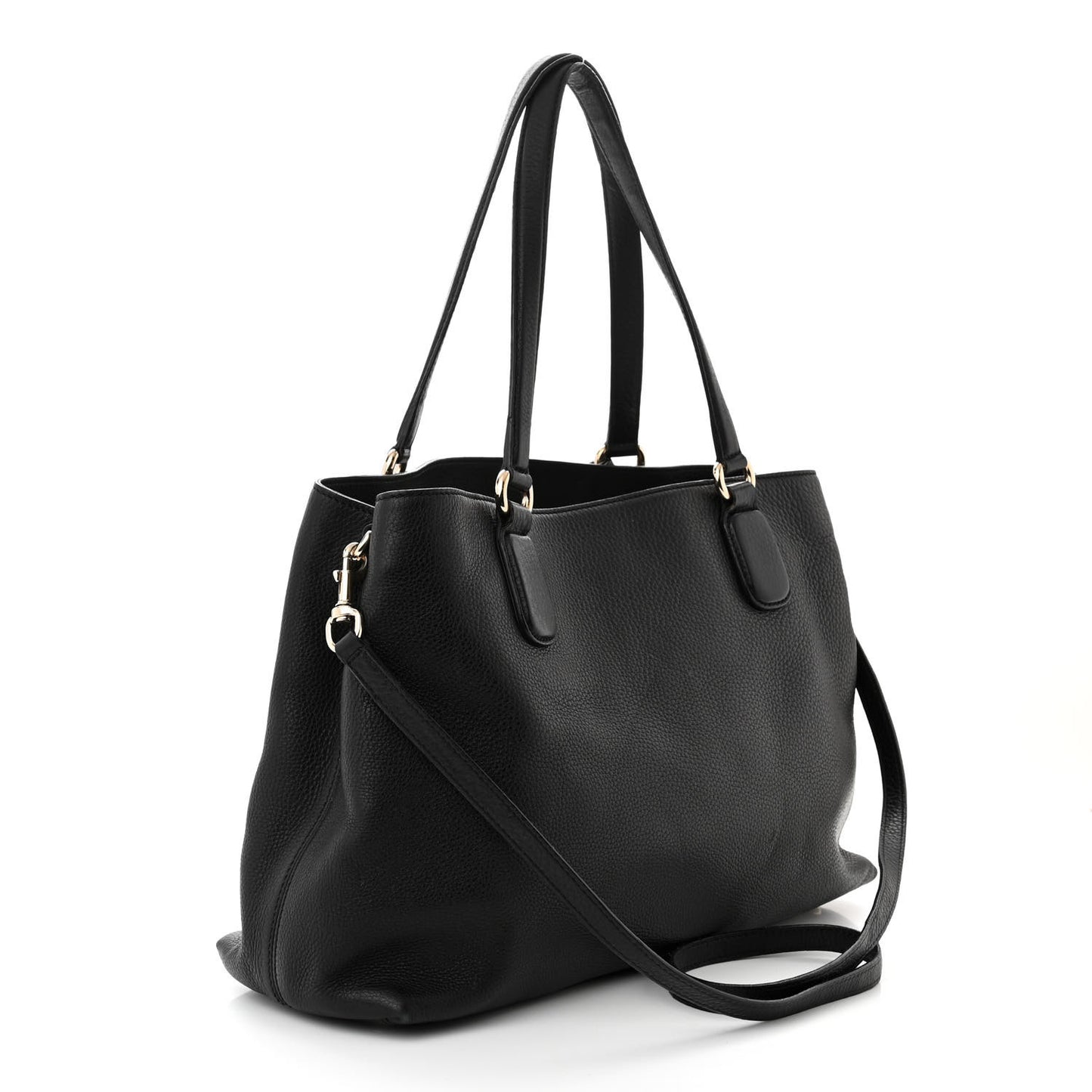 Cellarius Calfskin Medium Soho Working Tote Black