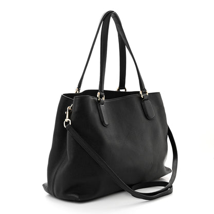 Gucci Cellarius Calfskin Medium Soho Working Tote Black 3 of 11