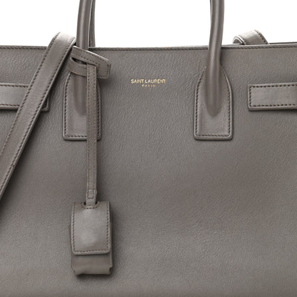 Saint Laurent Calfskin Baby Sac de Jour Fog 8 of 13